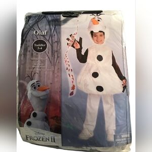 ****LAST ONE***Kids Olaf toddler Halloween costume TODDLER 3-4